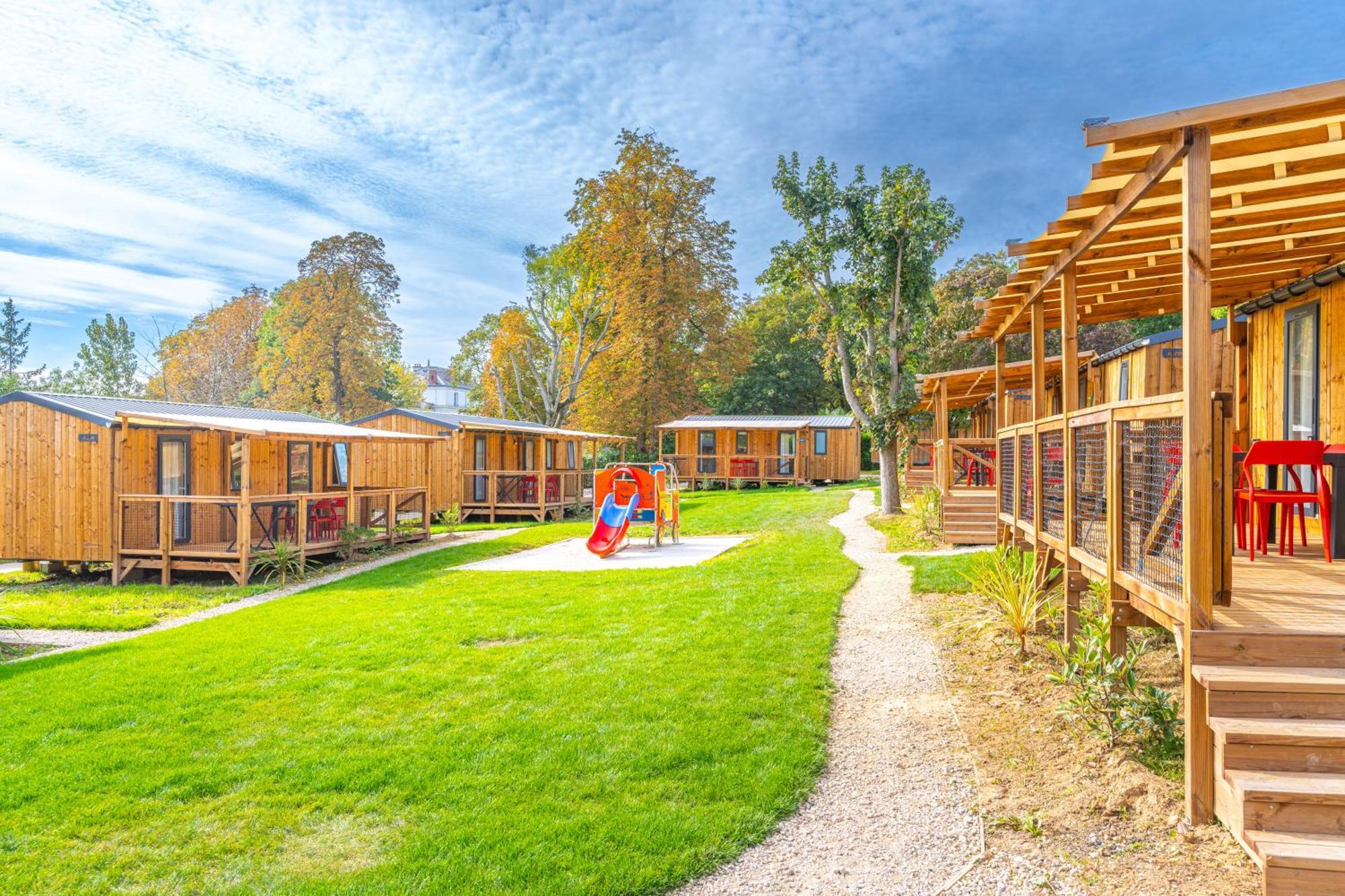 Camping Le Parc De Paris Villevaudé Exterior foto