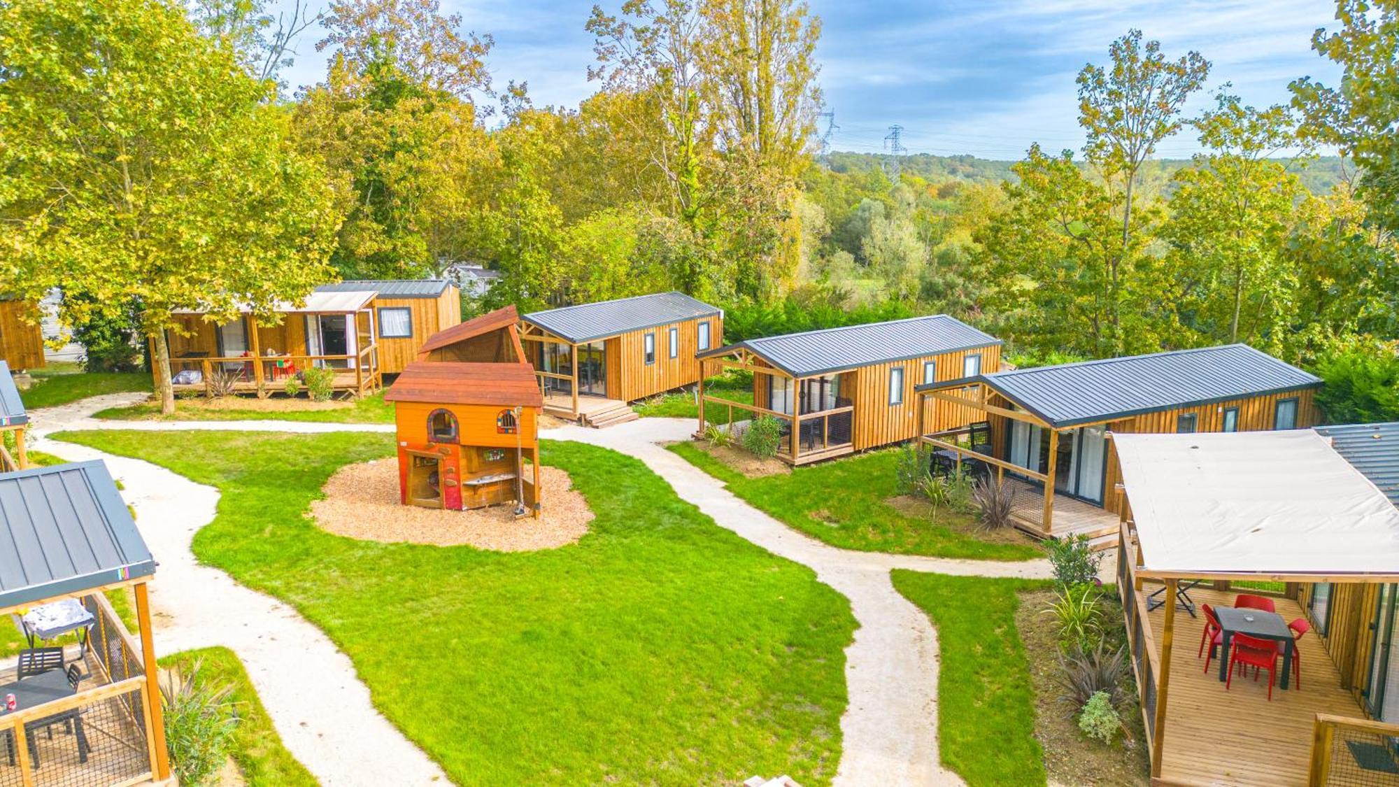 Camping Le Parc De Paris Villevaudé Exterior foto