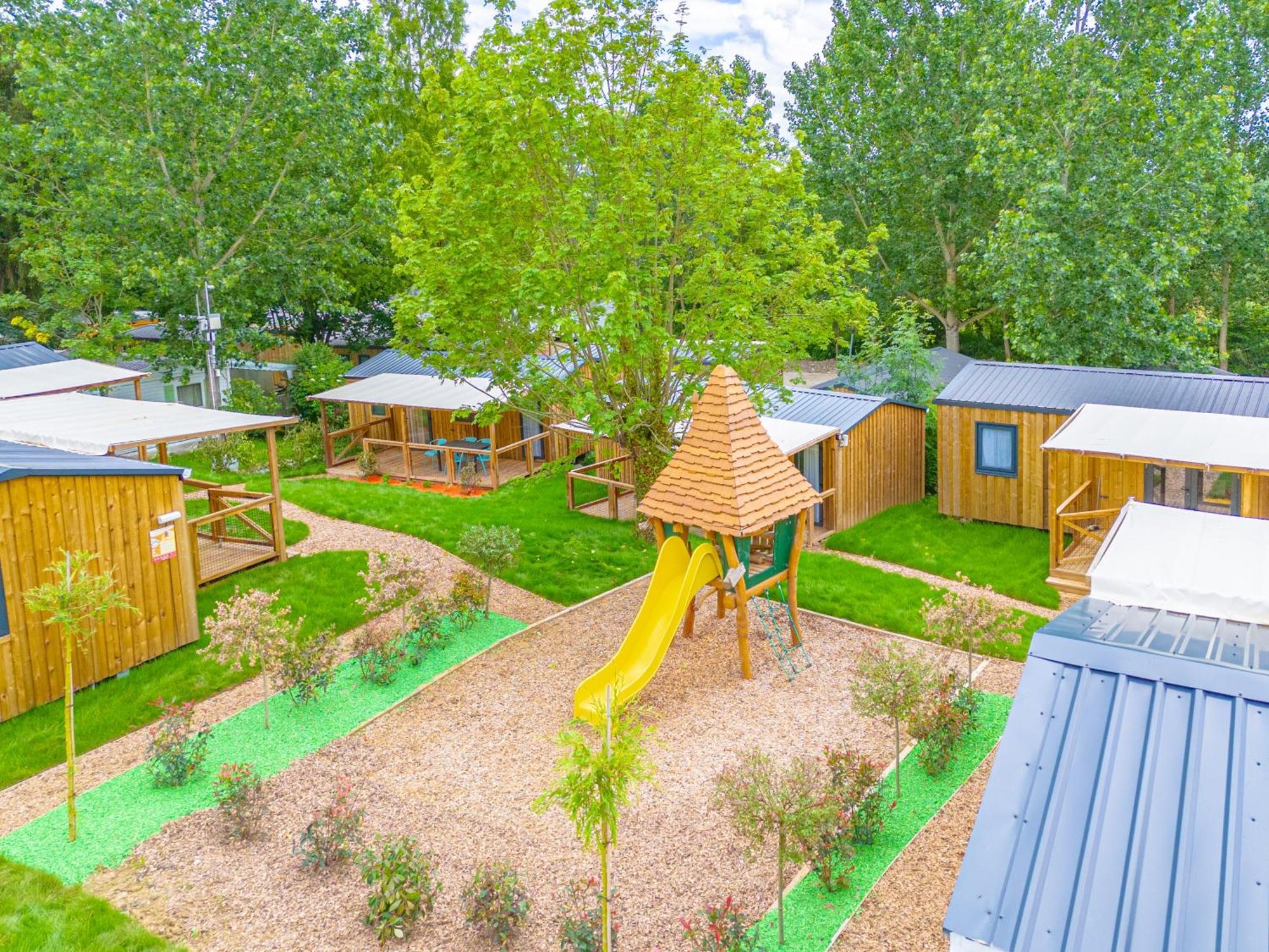 Camping Le Parc De Paris Villevaudé Exterior foto